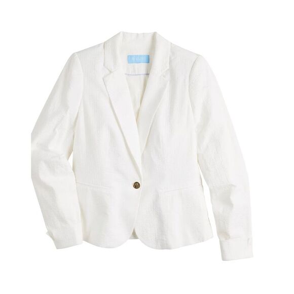 Draper James Jackets & Blazers - Draper James White Blazer